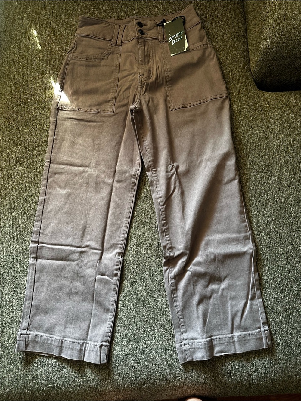 Studio Women’s Purple Wide Leg Capris